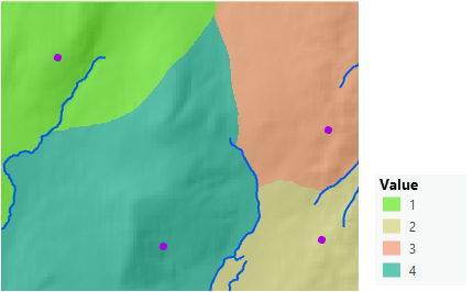 Map of how the territory for the rangers on ATV’s expands Map of how the territory for the rangers on ATV’s expands